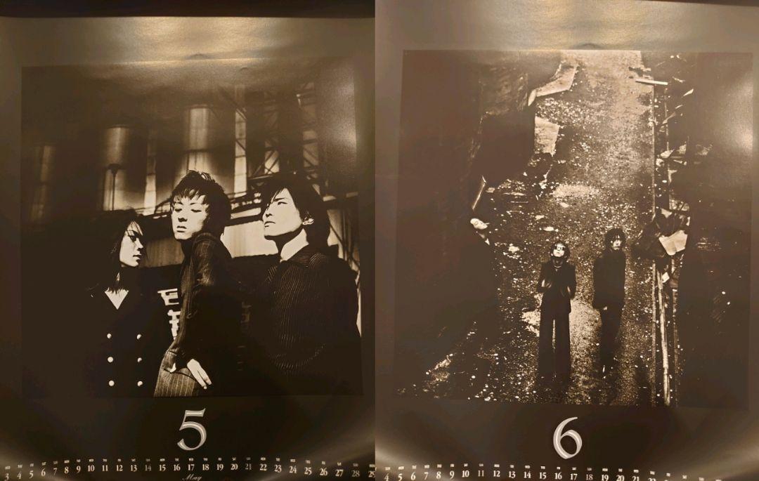 【超稀少】黒夢（清春、人時、臣）　1995　カレンダー 超稀少】黒夢（清春、人時、臣） 1995 カレンダーお 得