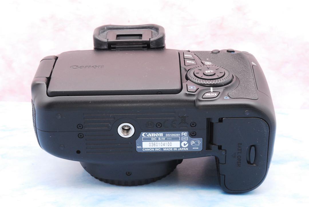 Canon EOS 60D★一眼レフカメラ★超望遠レンズ付Wレンズ＆S数少