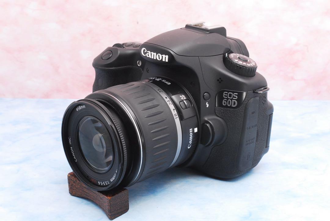Canon EOS 60D★一眼レフカメラ★超望遠レンズ付Wレンズ＆S数少