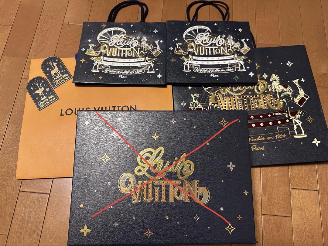 LOUIS VUITTON 紙袋 2025クリスマス