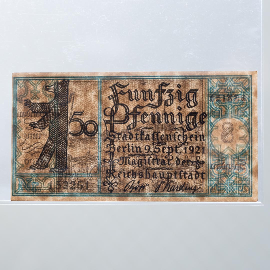 希少 ドイツ ベルリン② ノートゲルト 旧紙幣 未使用 - 通販 - stick