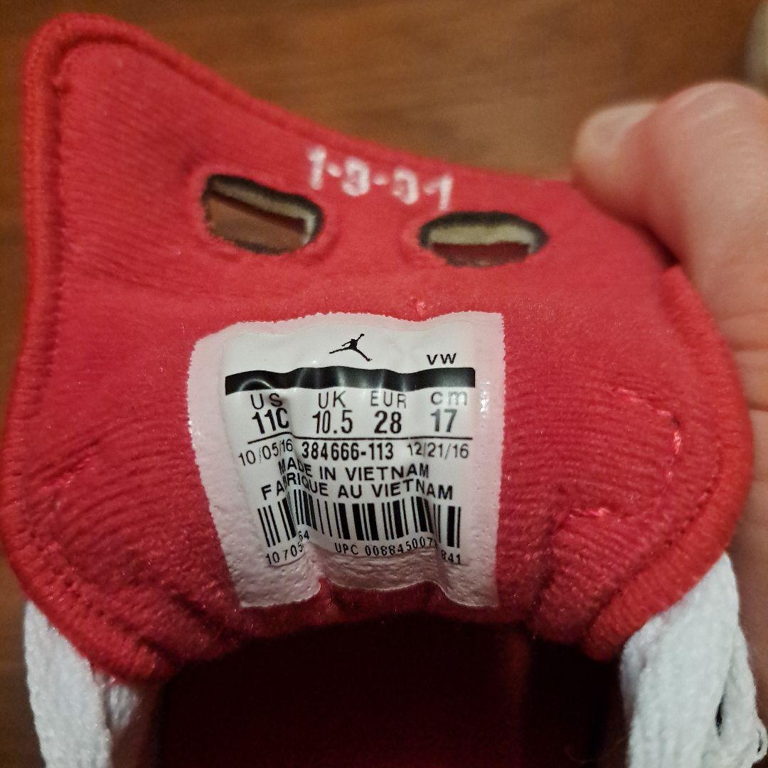 JORDAN６ 目立った傷や汚れ無し　１７cm