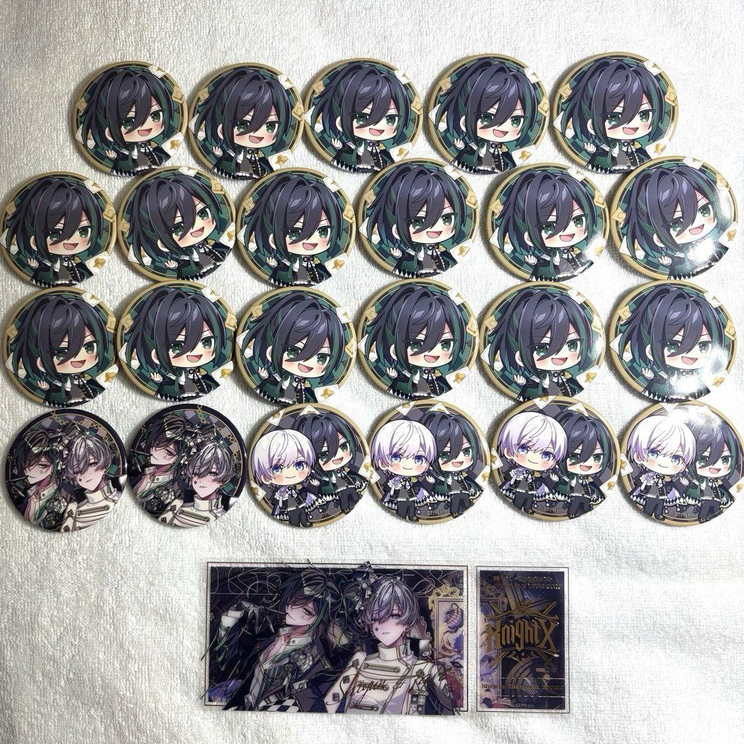 【mページ】KnightX しゆん缶バッジ 25個セット 騎士X KnightX しゆんくん 缶バ チケット - メルカリ