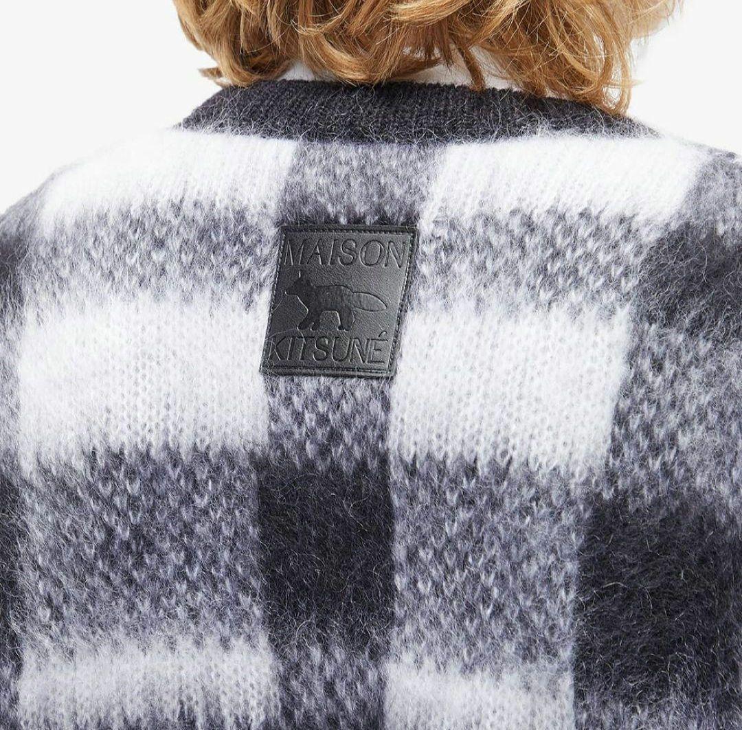 【美品】 MAISON KITSUNE モヘアニットカーディガン
