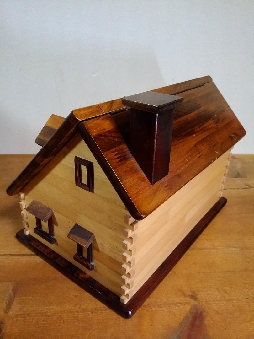 midforest　木製　小物入れ　裁縫箱　メイクボックス　アクセサリーケース