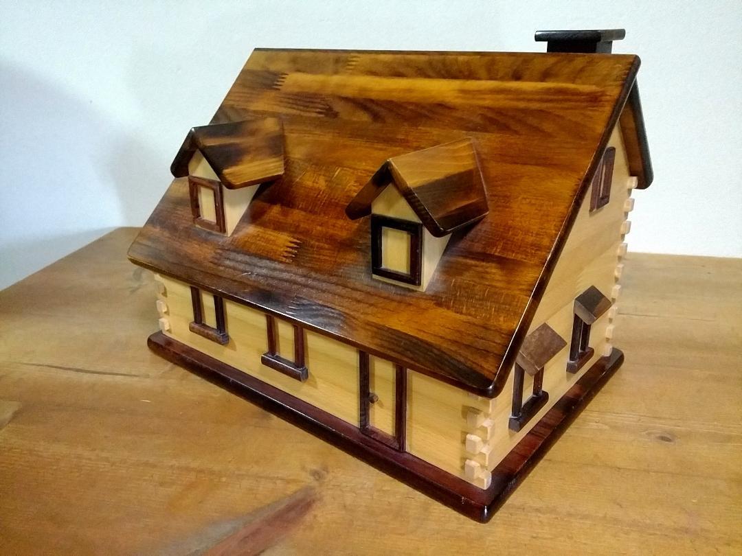 midforest　木製　小物入れ　裁縫箱　メイクボックス　アクセサリーケース