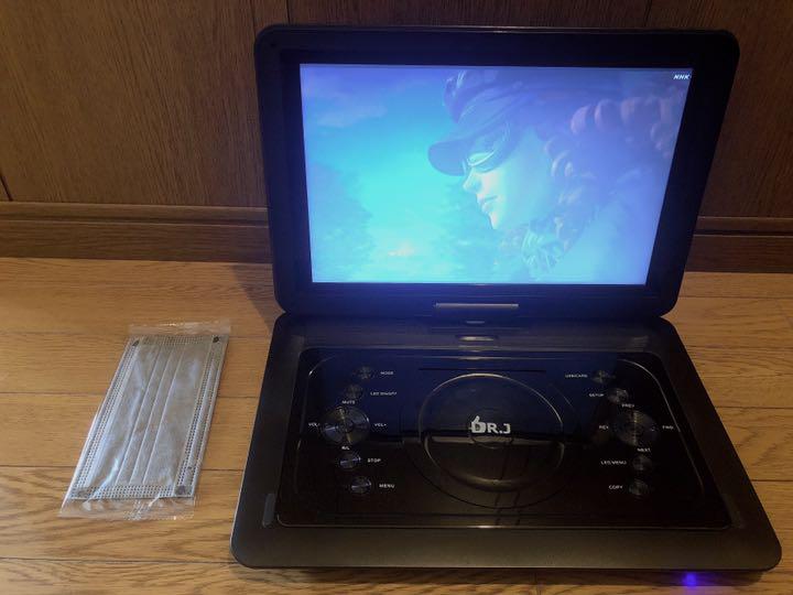 DR.J ドクタージェイ ポータブルDVDプレーヤー　15.4インチ 2021新機種】DR.J ポータブルDVDプレーヤー 15.4インチ 超大画面