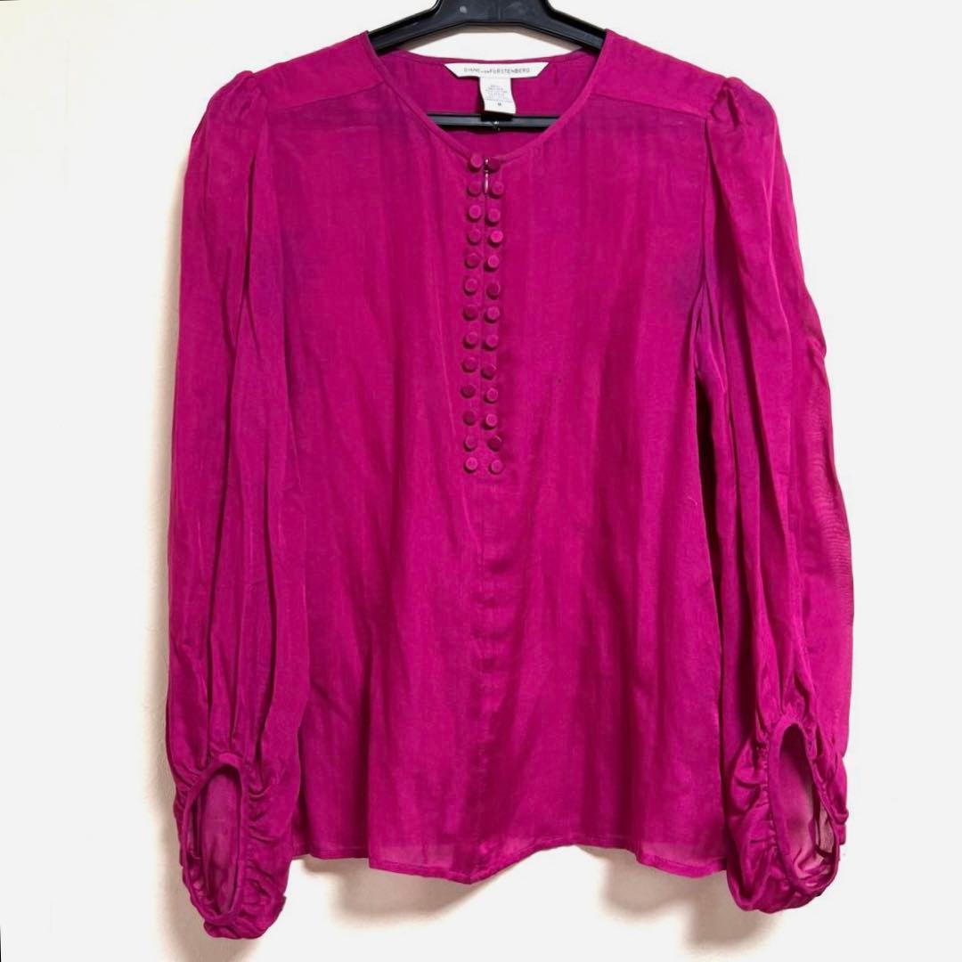 注目の福袋! 美品 ダイアンフォンファステンバーグ ブラウス en