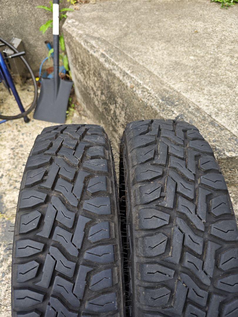 送料無料 鉄チン TOYO オープンカントリーRT 145/80R12 2本 ①