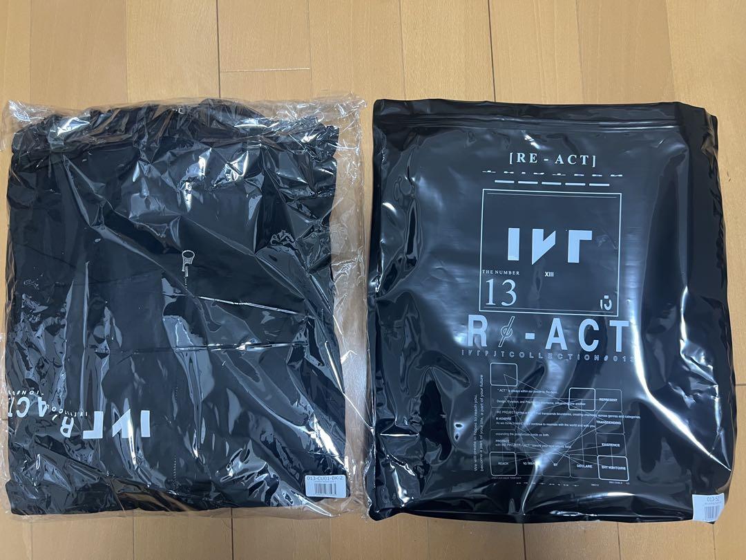 【IKE project】LAYERED HOODIE（BLACK）SIZE:2