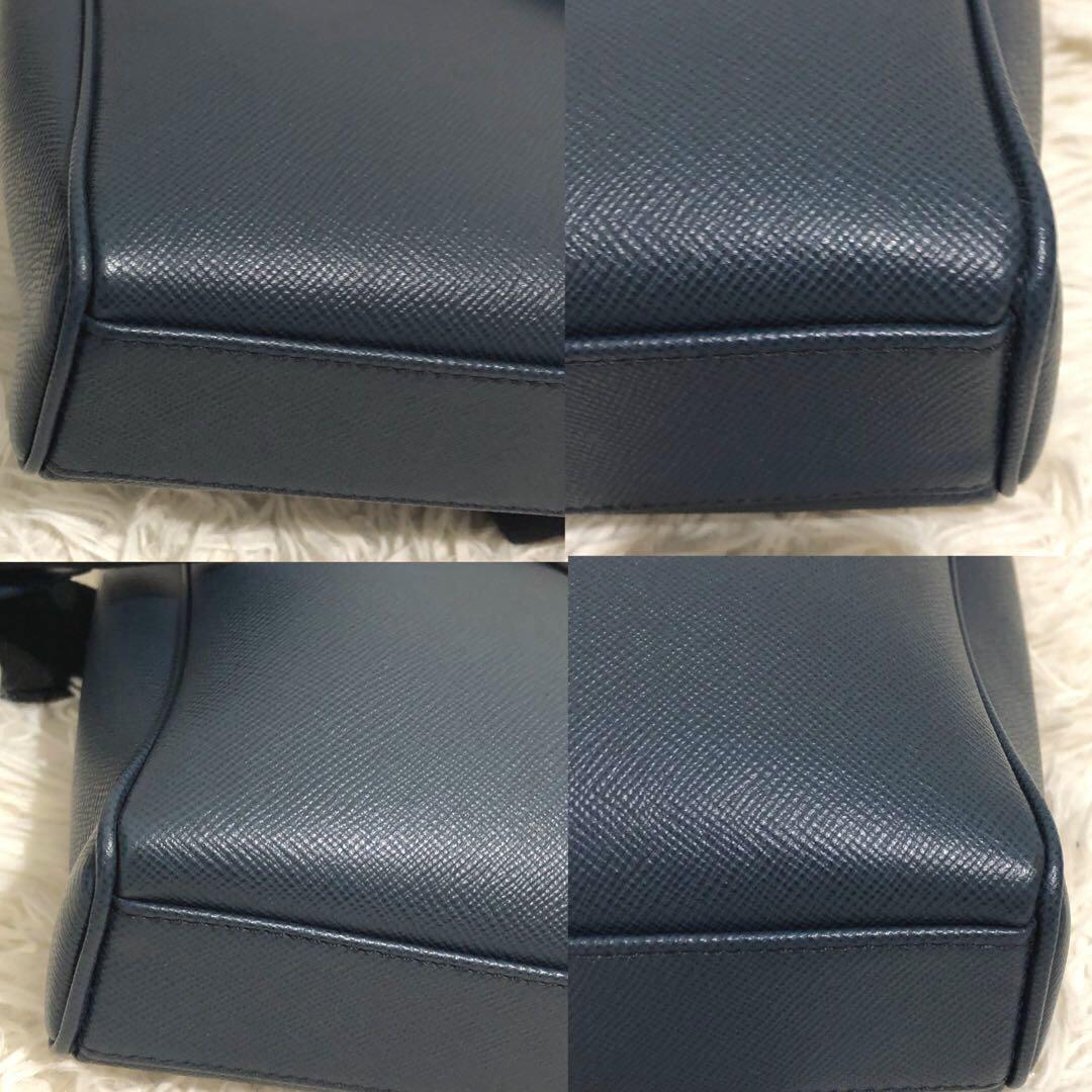 未使用級✨セラピアン レザー　2way ビジネスバッグ　ショルダーバッグ メンズ