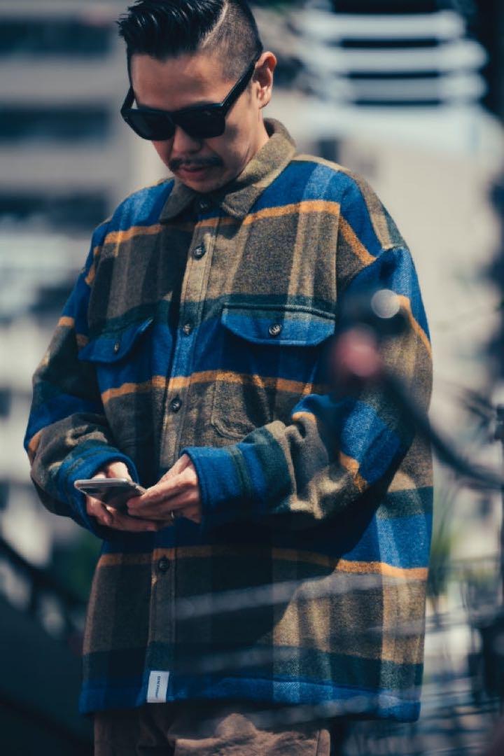 DESCENDANT 21AW CLAIRTON PLAID JACKET 2 画像13