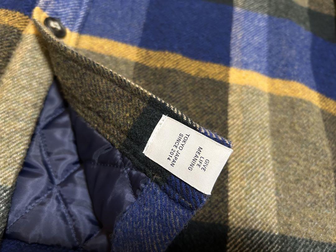 DESCENDANT 21AW CLAIRTON PLAID JACKET 2 画像6