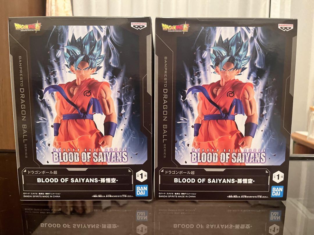 7月8日最新プライズ ドラゴンボール超BLOOD OF SAIYANS-孫悟空