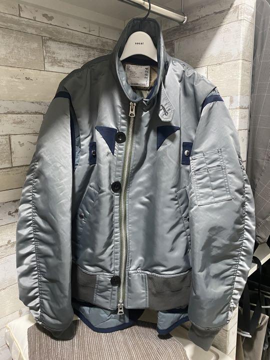 Sacai Nylon Twill Mix Blouson 22aw ブルゾン | tropicalbrasiljeri