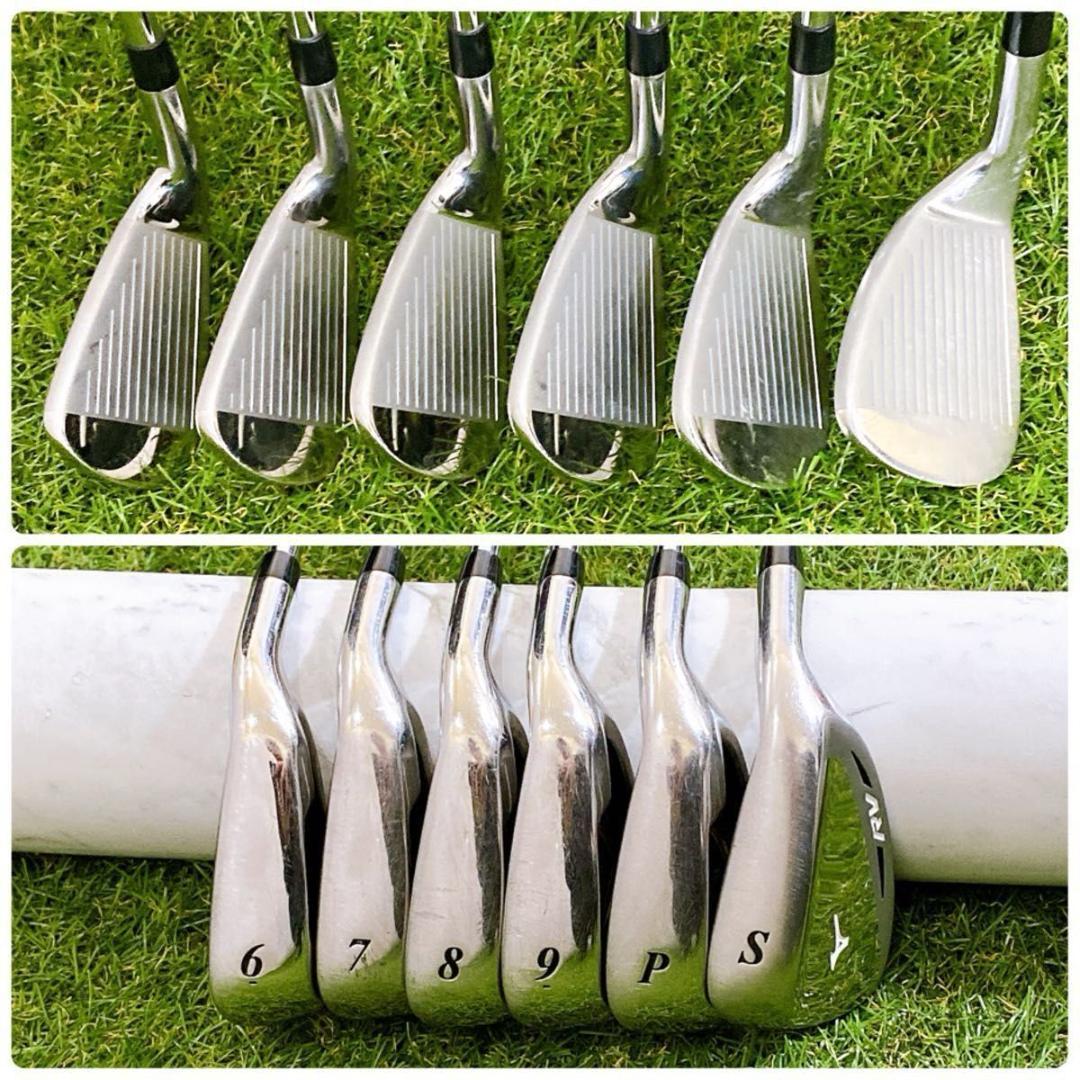 良品 MIZUNO RV-7 ミズノ メンズゴルフセット 10本 初心者 入門