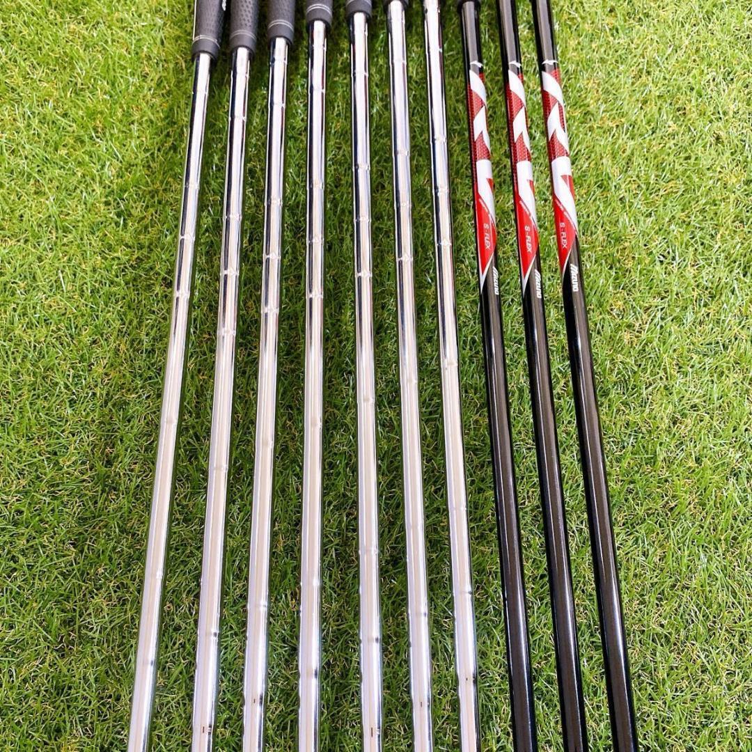 良品 MIZUNO RV-7 ミズノ メンズゴルフセット 10本 初心者 入門