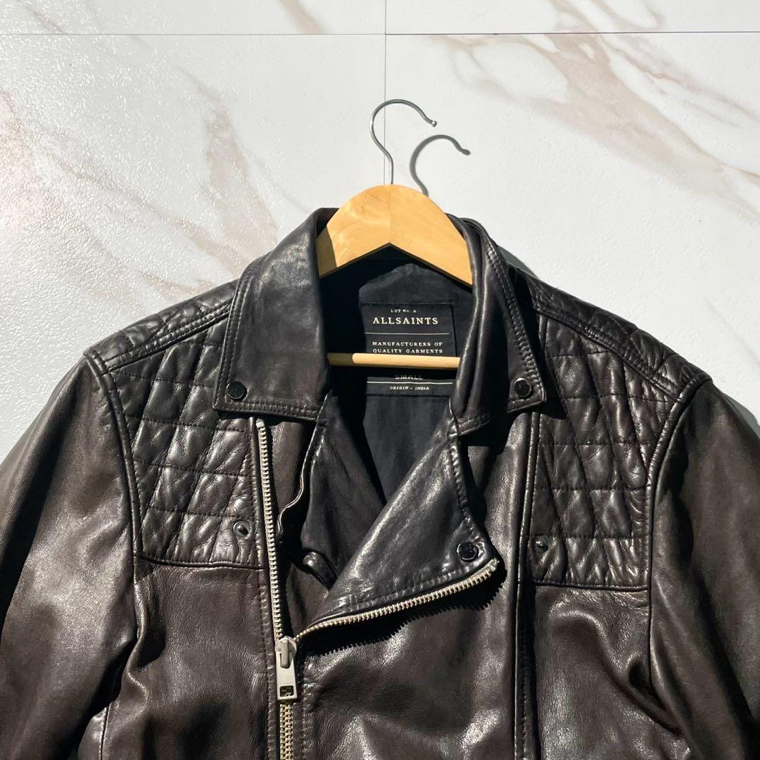 【美品✨】オールセインツ ダブルライダース レザージャケット S