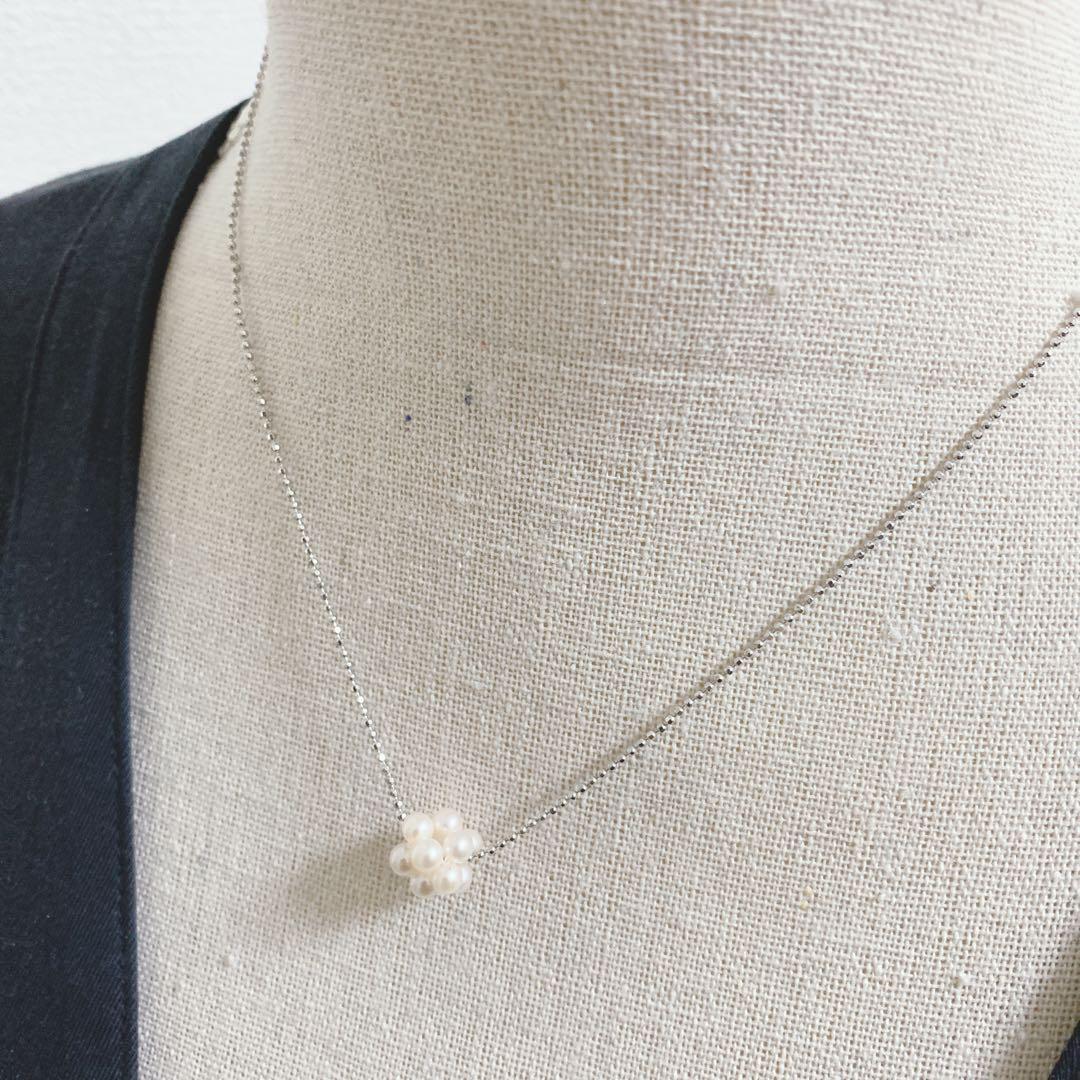 箱付き　保証書付き　TASAKI　タサキ　ネックレス　パール　本真珠　12粒