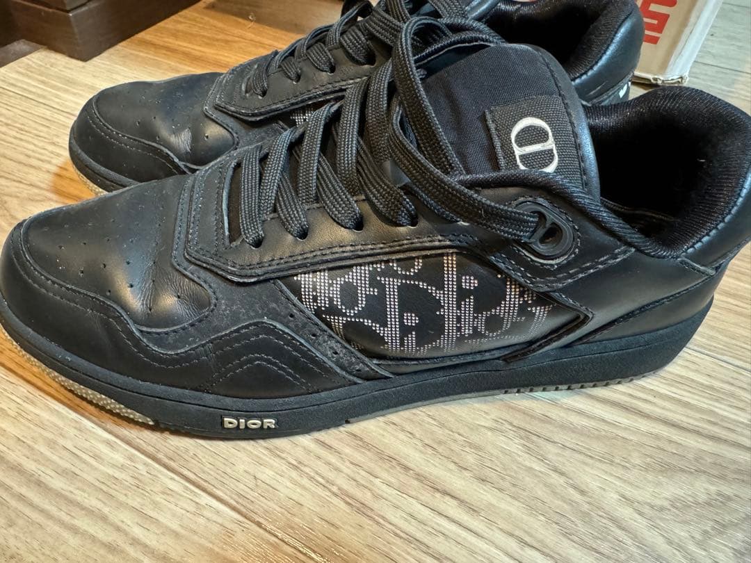 Dior ブラック スニーカー25.5cm・Dior Homme