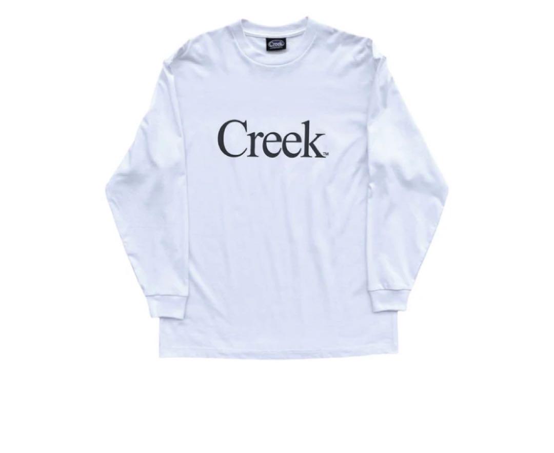 Creek Angler´s Device L/S Logo Tee XXL 白