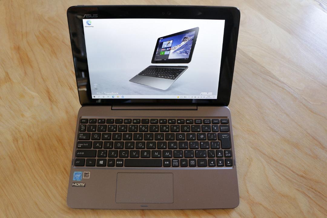【超美品】ノートPC タブレットパソコンASUS TransBook T100