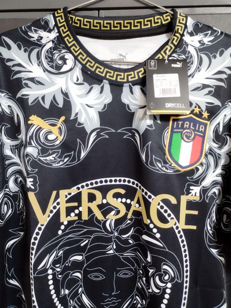 ウェア Jersey Italy Versace - Black &White- M