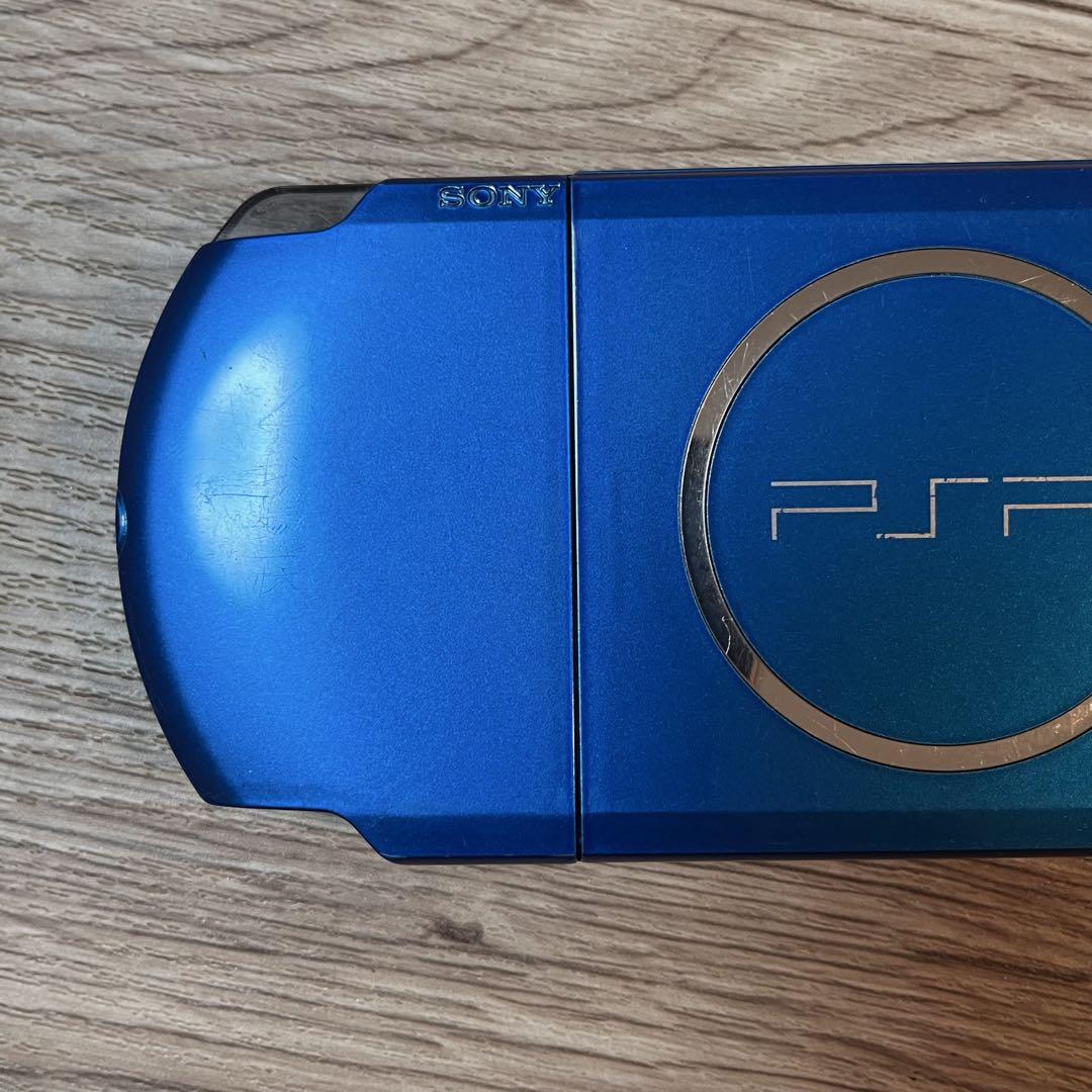 SONY PSP 青色 3000本体のみ　ジャンク　ハイブランドブルー