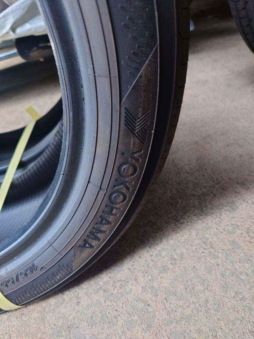 YOKOHAMA ADVAN 165/55R15　4本中古品