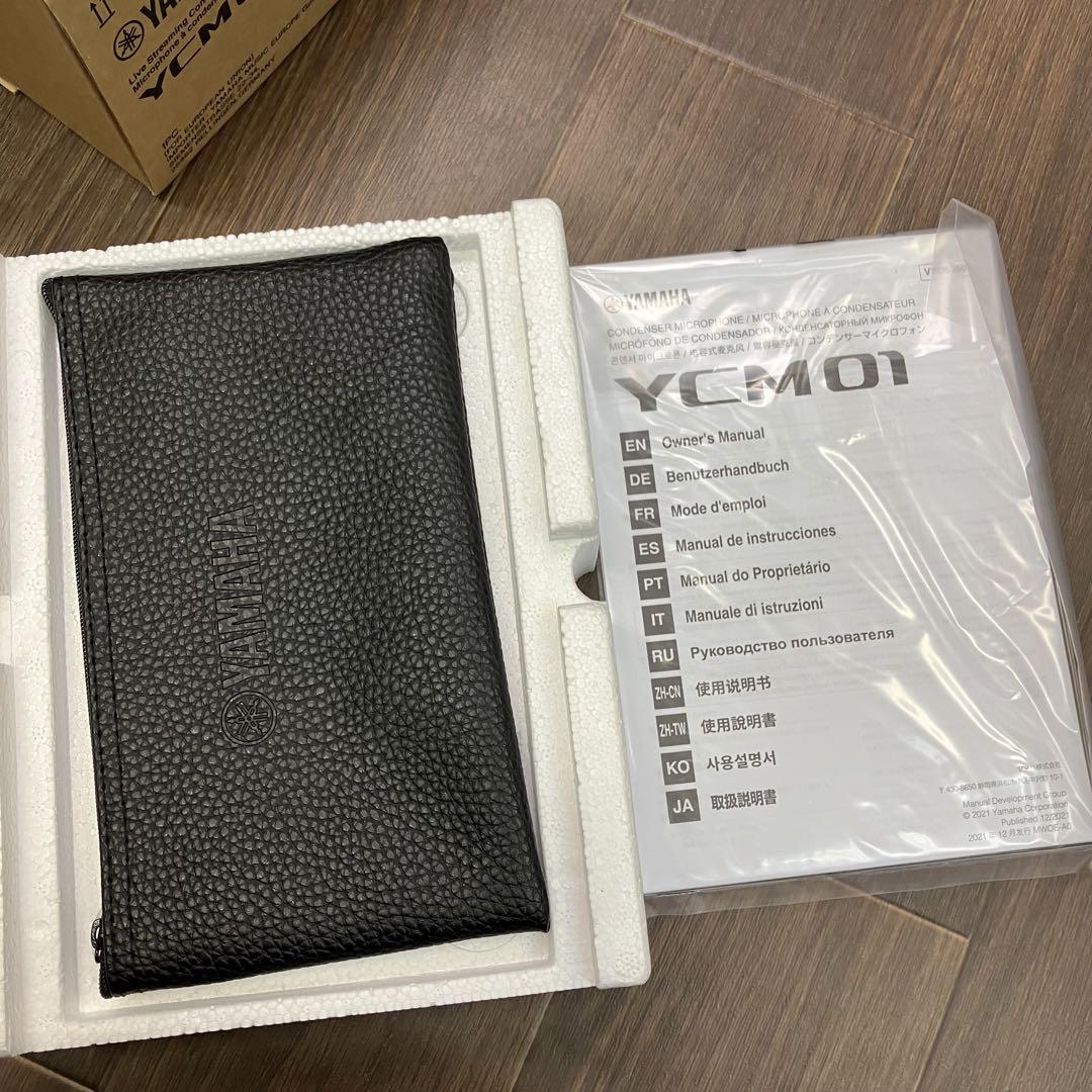 【未使用】YAMAHA YCM01 コンデンサーマイク 配信用マイク