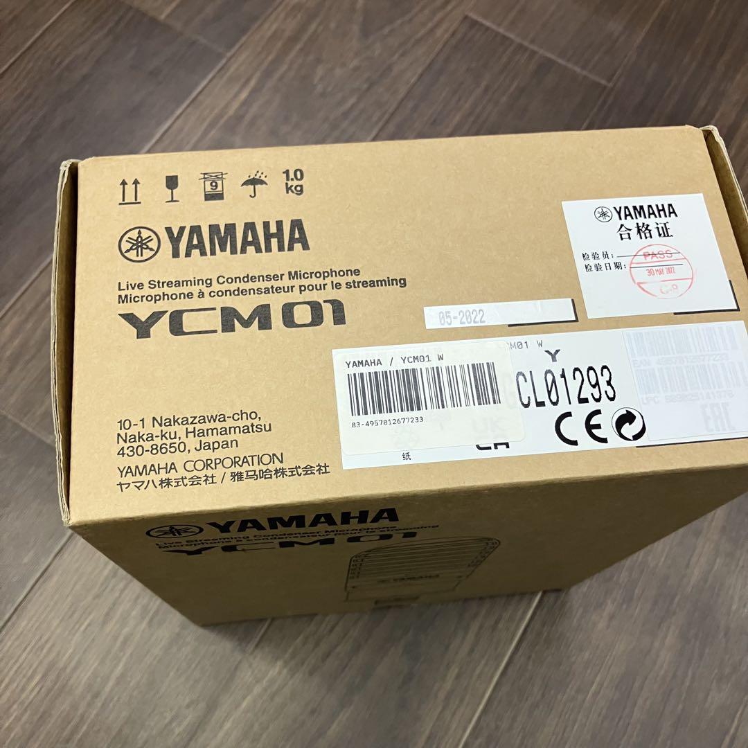 【未使用】YAMAHA YCM01 コンデンサーマイク 配信用マイク