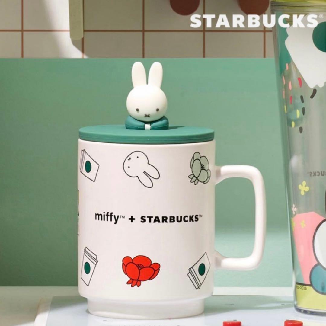 韓国 スタバ × ミッフィー 70周年 フィギュアマグ 355mlStarbucks