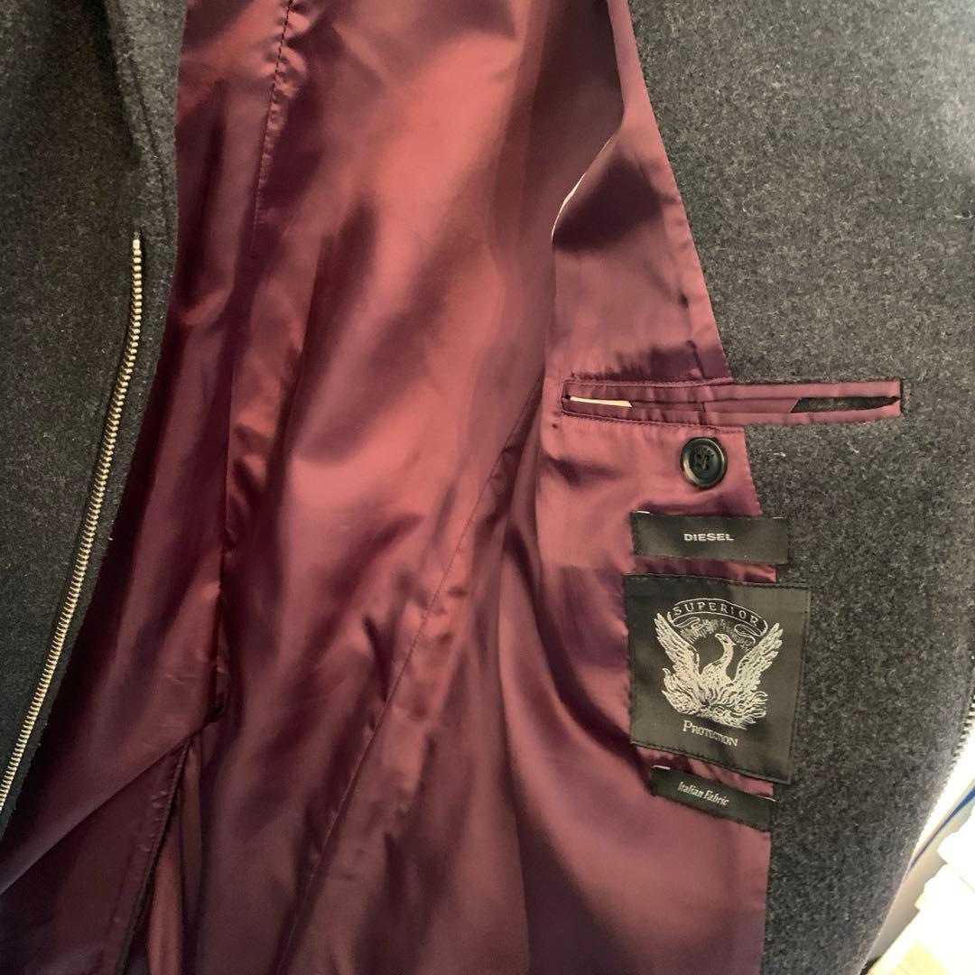 【美品】DIESEL メンズチェスターコート