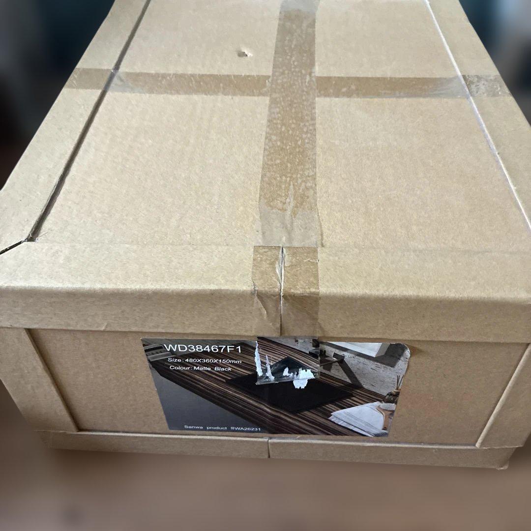 Sanwa WD38467F1 パティーナボウル マットブラック 保管品sanwacompany