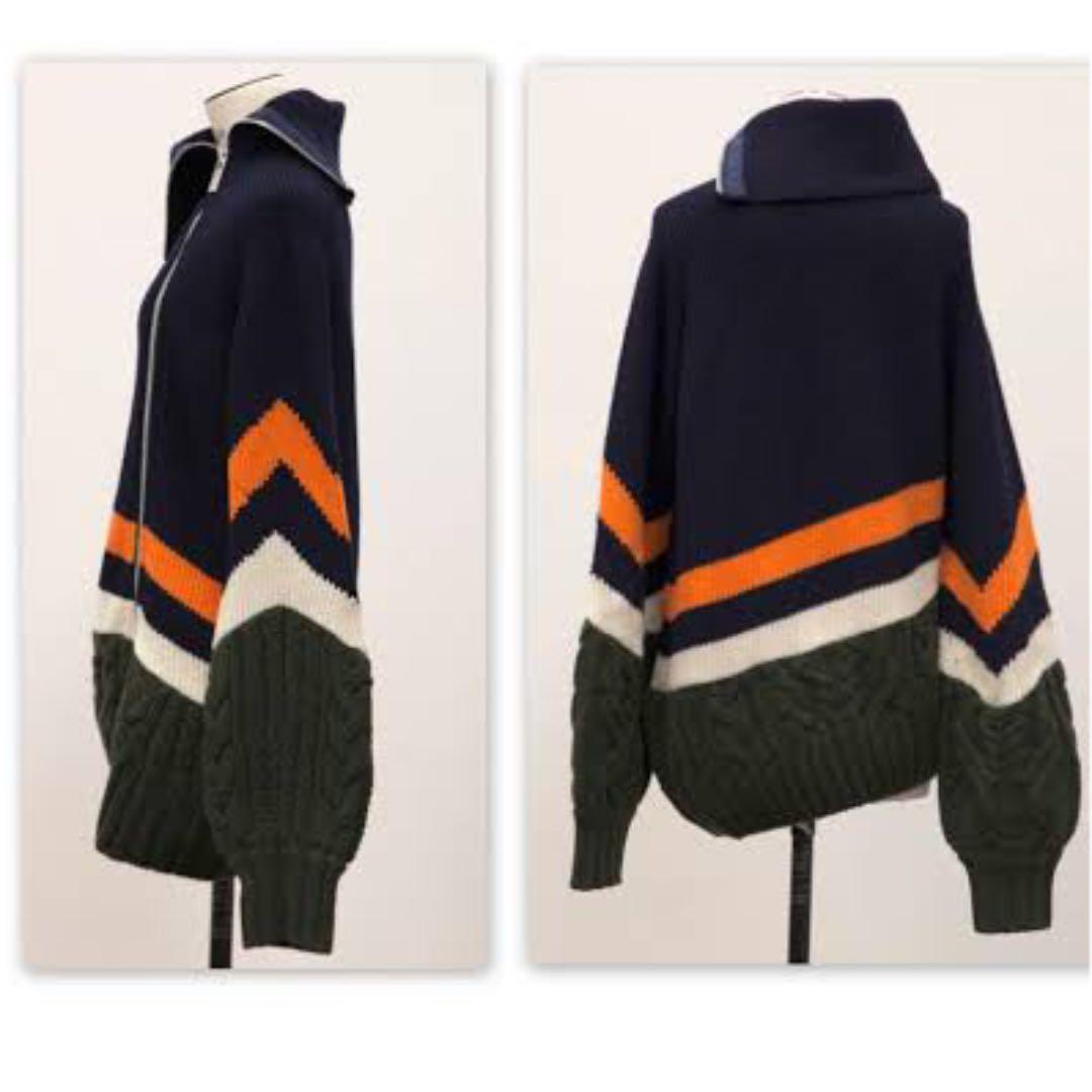 カテゴリー sacai プルオーバーニットセーター N58vU-m33034851374 19aw ⇁わったので