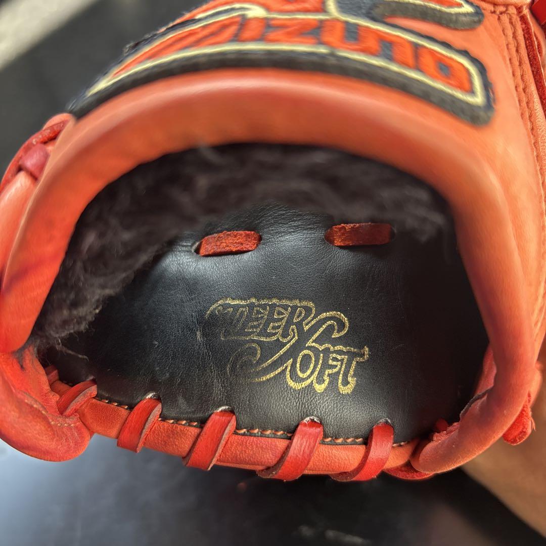 【美品・型付け前】MIZUNO 軟式グローブ GACHIシリーズ（内野手用）
