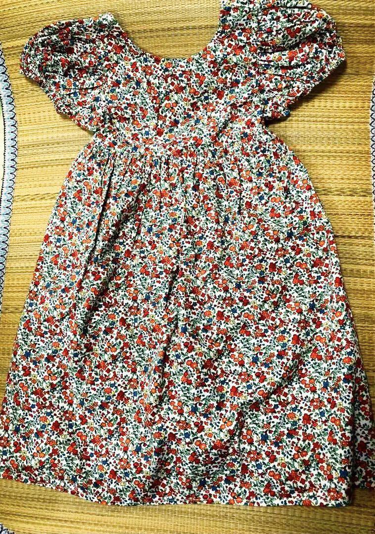 再値下げしました】アナスイ花柄刺繍フレアワンピース