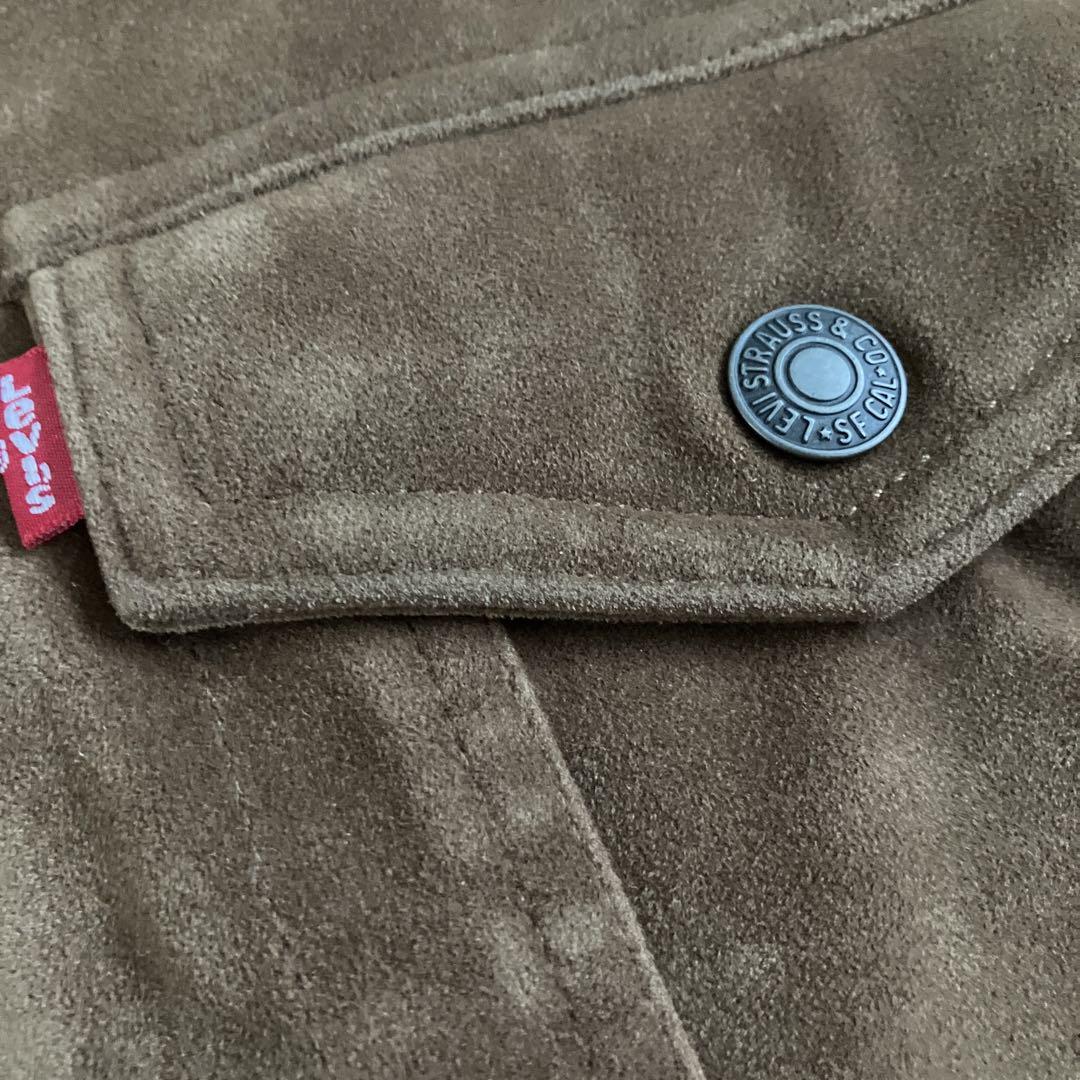 Levi's  リーバイス  スエードライク 裏ボア トラッカー ジャケット