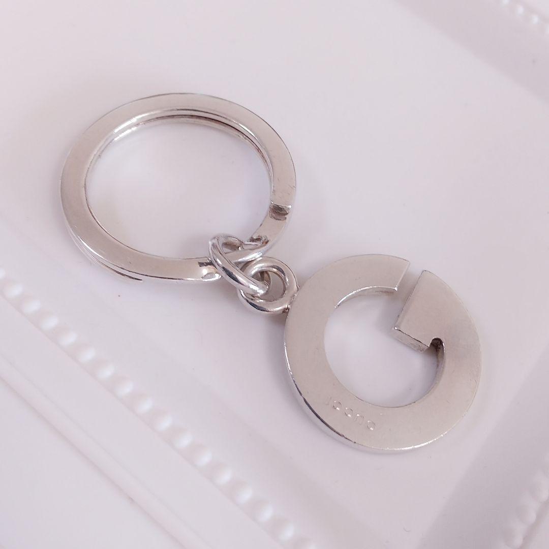 グッチ GUCCI  キーリング キーホルダー Gロゴ シルバー925