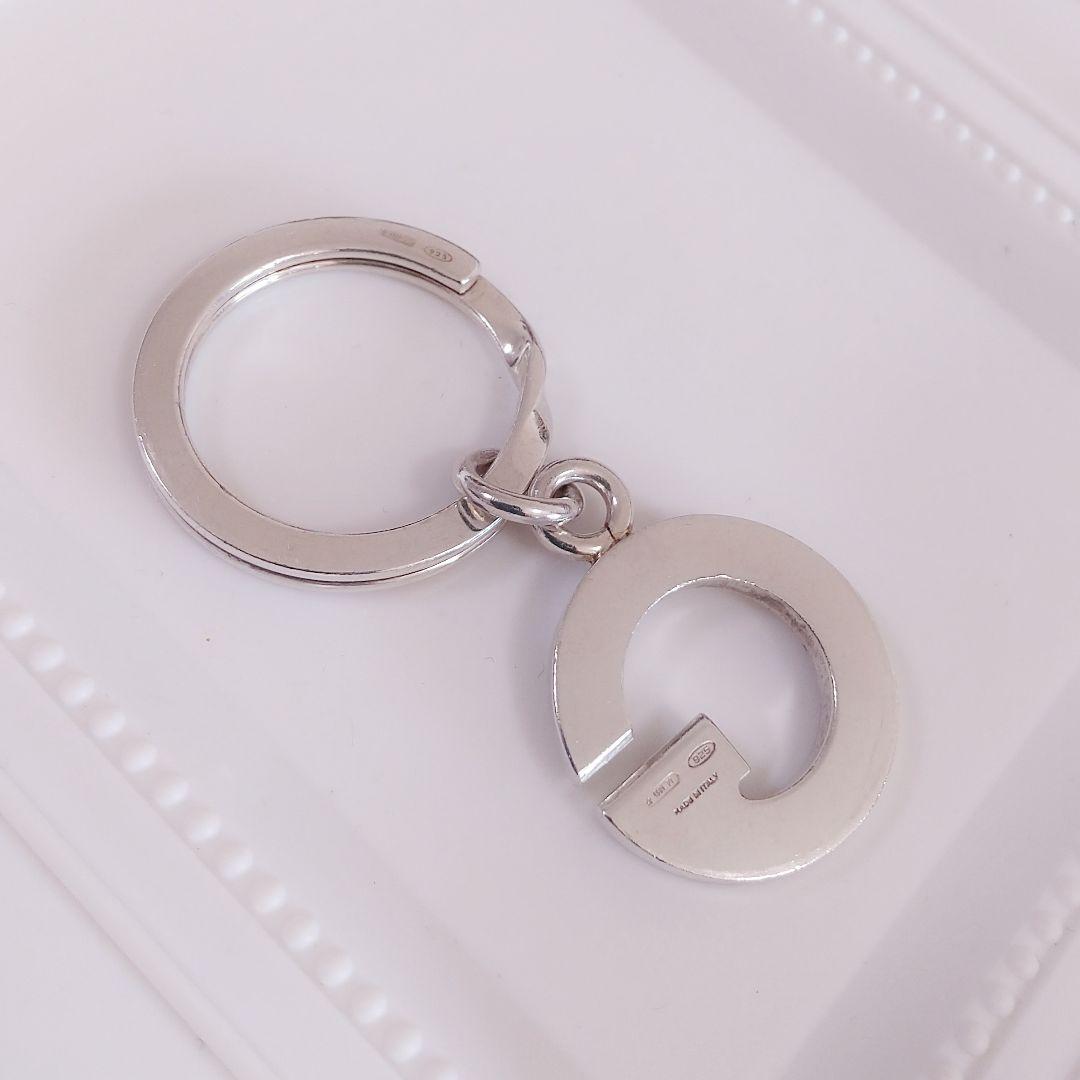 グッチ GUCCI  キーリング キーホルダー Gロゴ シルバー925
