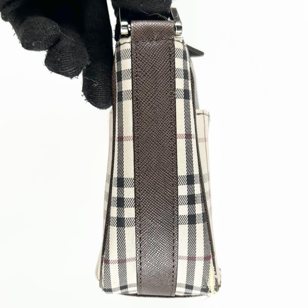 【良品】バーバリー ノバチェック ビンテージ ショルダーバッグ バッグ 人気