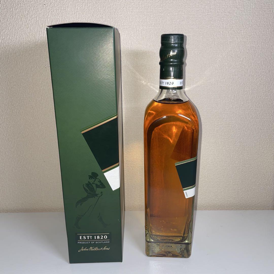 ジョニーウォーカー グリーンラベル 緑 15年 43度 700ml 箱入り