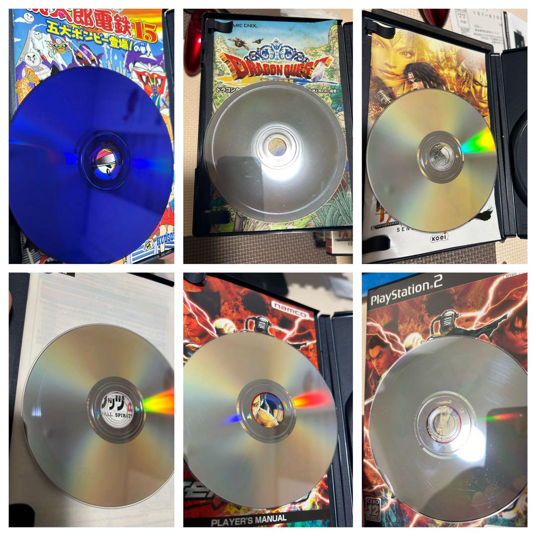 ps2本体　SCPH-70000 中古　ソフト付き