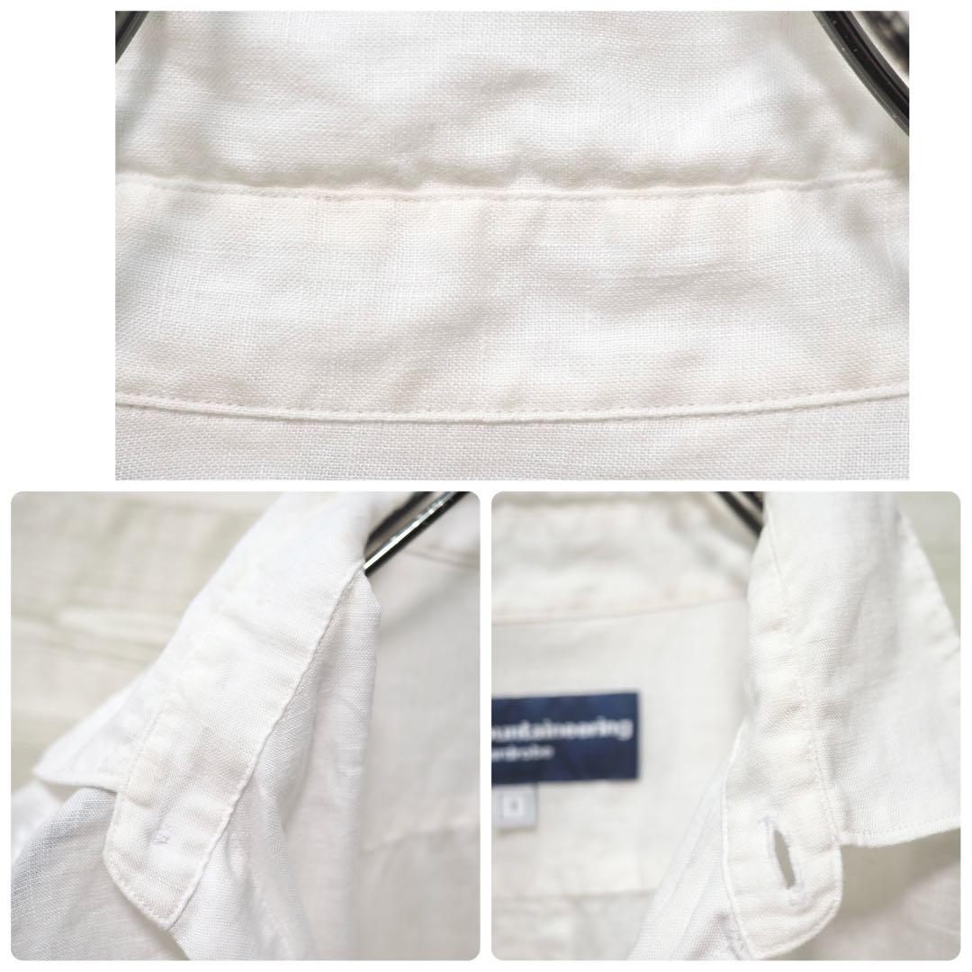 ホワイトマウンテニアリング 21SS Linen Shirt-White/1