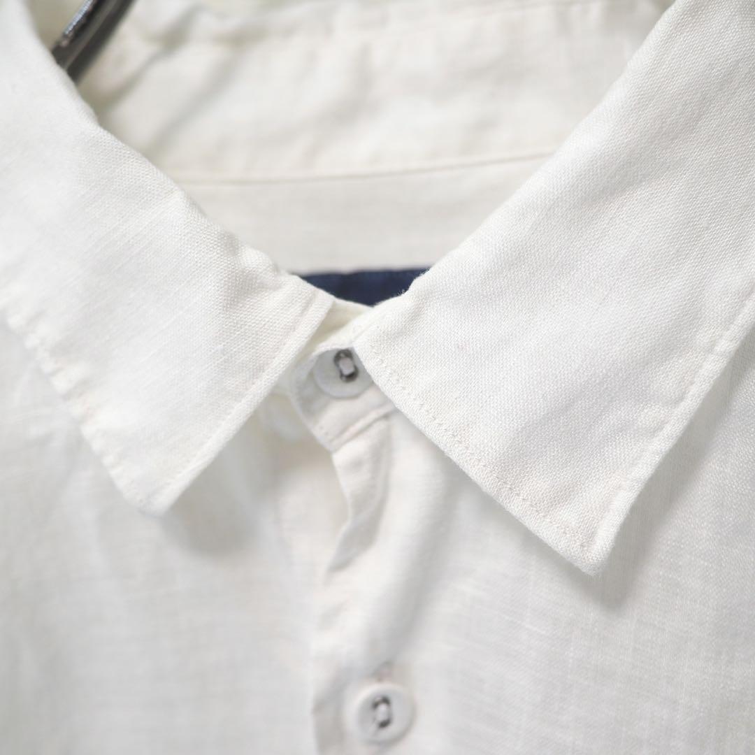 ホワイトマウンテニアリング 21SS Linen Shirt-White/1