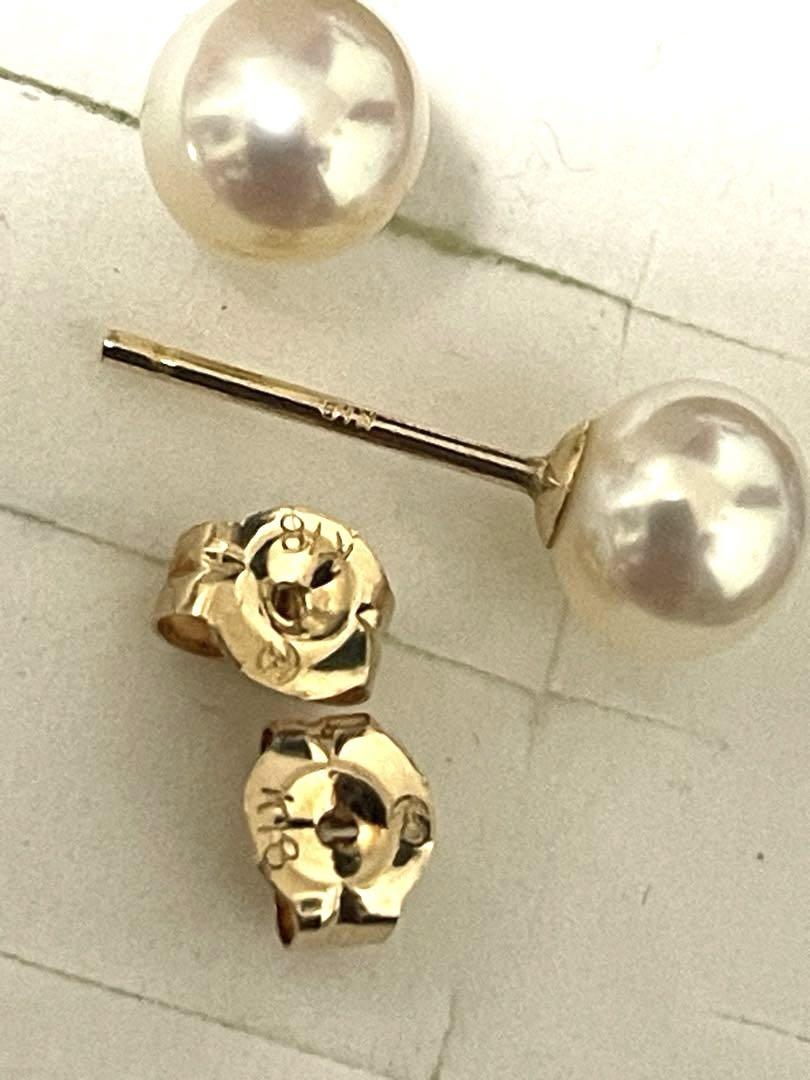 タサキ★K18★パール★ピアス