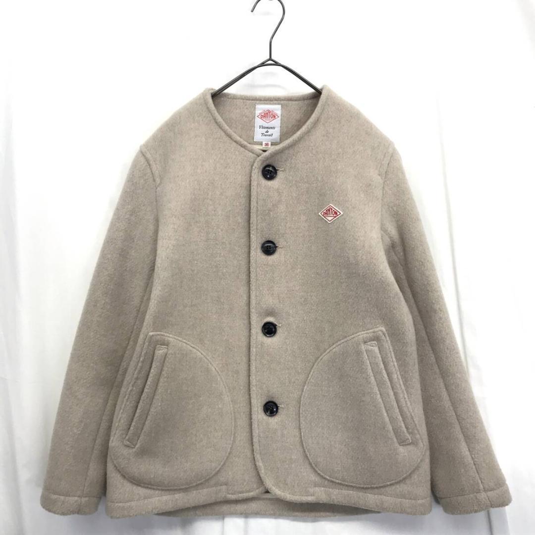 DANTON : ウールモッサノーカラージャケット JD-8903 WOM