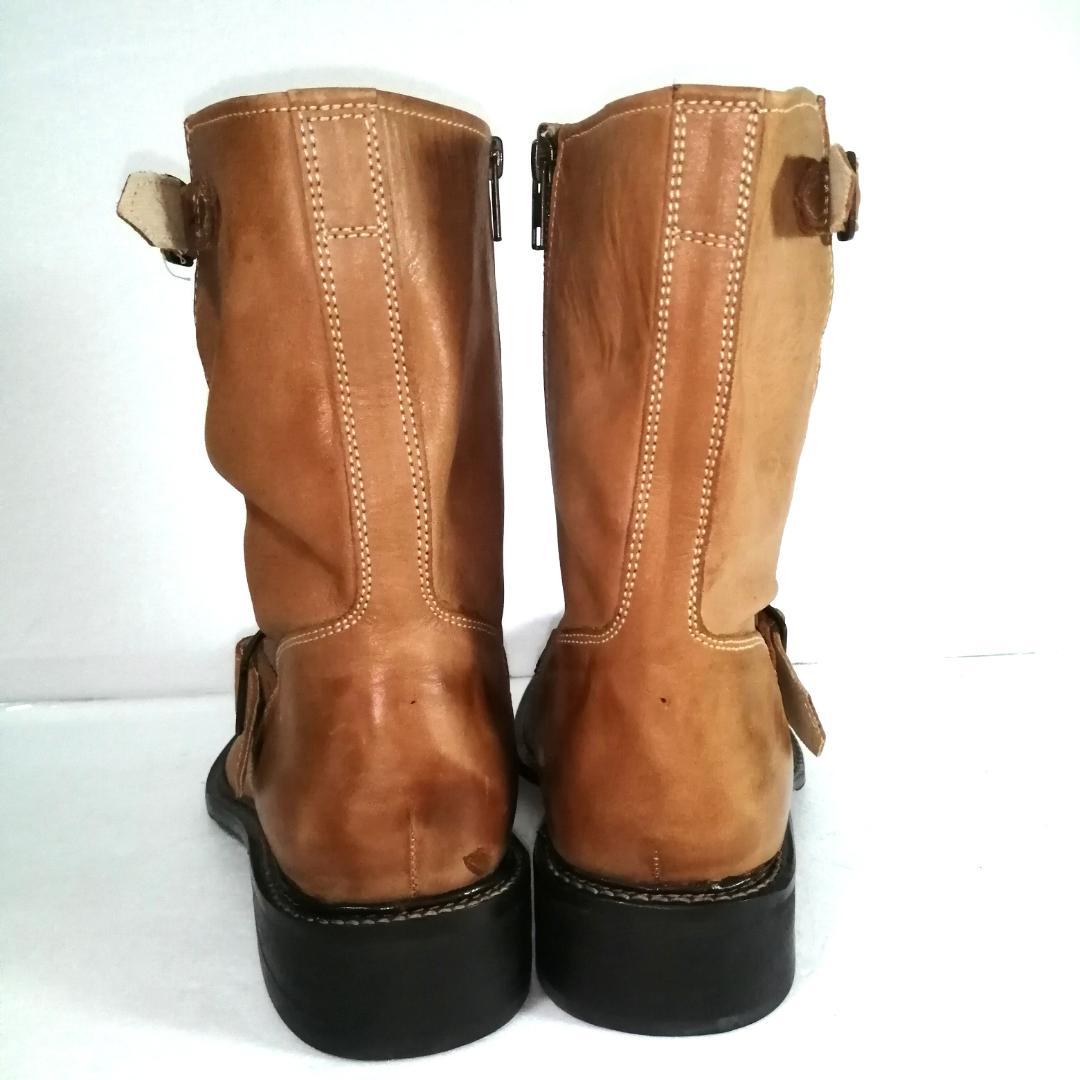 wild duck サイドジップブーツ エンジニアブーツ 本革 wild duck サイドジップブーツ エンジニアブーツ 本革