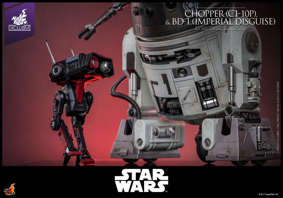 Hot Toys - ホットトイズ スター・ウォーズ チョッパー＆BD-1