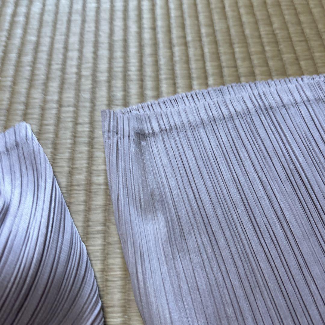 訳ありプリーツプリーズワイドパンツ